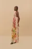 Pink Garden Terrace Maxi Dress sold by FARM Rio