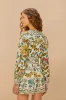 Off-White Botanicals Belted Romper sold by FARM Rio