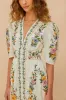 Off-White Sweet Bloom Dreamscape Organic Cotton Mini Dress sold by FARM Rio