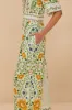 Off-White Folk Floral LENZING™ ECOVERO™ Euroflax™ Jumpsuit sold by FARM Rio