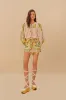 Pink Botanical Beauty Long Sleeve Blouse sold by FARM Rio