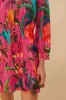 Pink Leopard Flowers Mini Dress sold by FARM Rio