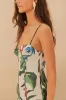 Midnight Macaw Fiesta Off-White Sleeveless Flower Mini Dress sold by FARM Rio