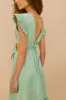 Light Green Butterfly Cut-Out Midi Dress sold by FARM Rio