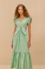 Light Green Butterfly Cut-Out Midi Dress sold by FARM Rio