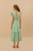 Light Green Butterfly Cut-Out Midi Dress sold by FARM Rio
