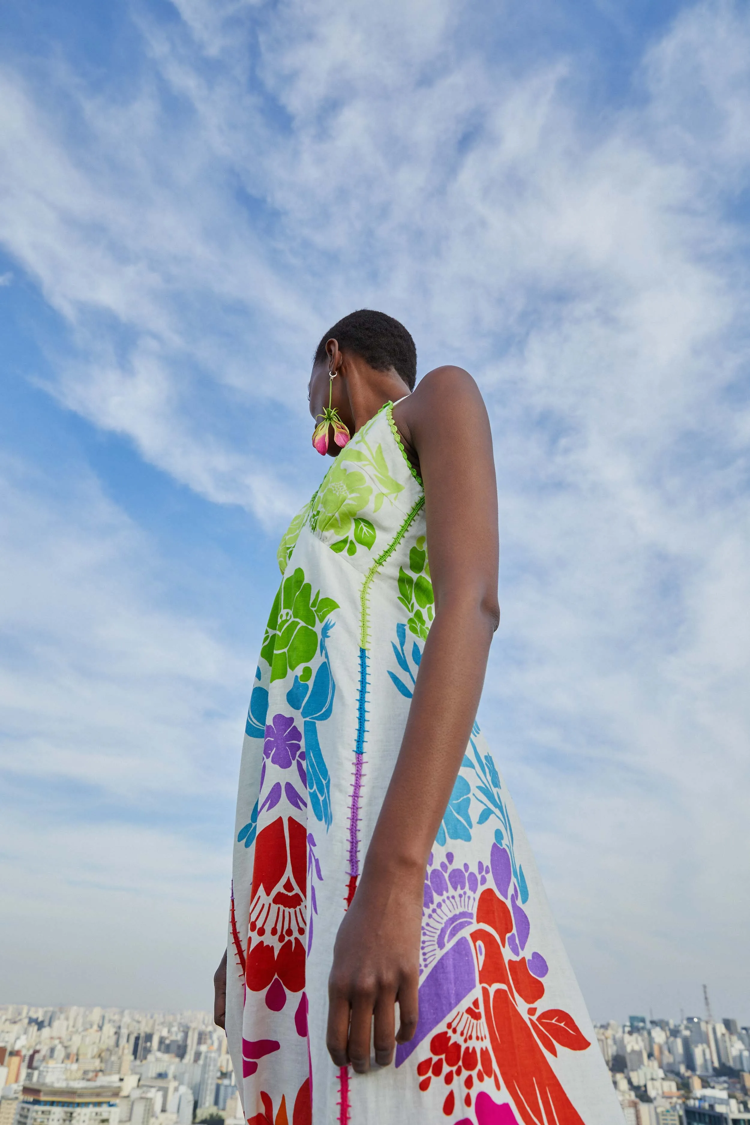 Tropical Graphic Maxi Dress sold by FARM Rio product image thumbnail 4