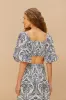 Off-White Tropical Cameo Euroflax™ Premium Linen Blouse sold by FARM Rio