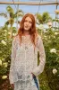 Off-White Nautical Guipure Long Sleeve Midi Dress sold by FARM Rio