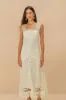 Off-White Nautical Guipure Maxi Dress sold by FARM Rio