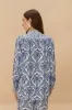 Off-White Tropical Cameo LENZING™ ECOVERO™ Euroflax™ Pajama Shirt sold by FARM Rio