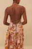 Pink Nautical Wonder LENZING™ ECOVERO™ Euroflax™ Maxi Dress sold by FARM Rio