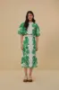 Green Color Festival Euroflax™ Blouse sold by FARM Rio