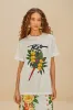Off-White Rio Macaw Organic Cotton T-Shirt sold by FARM Rio