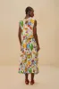 Off-White Fresh Table LENZING™ ECOVERO™ Euroflax™ Midi Skirt sold by FARM Rio