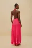 Pink Flower Halter Neck Maxi Dress sold by FARM Rio