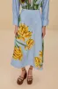 Blue Banana Cocina Striped Midi Skirt sold by FARM Rio