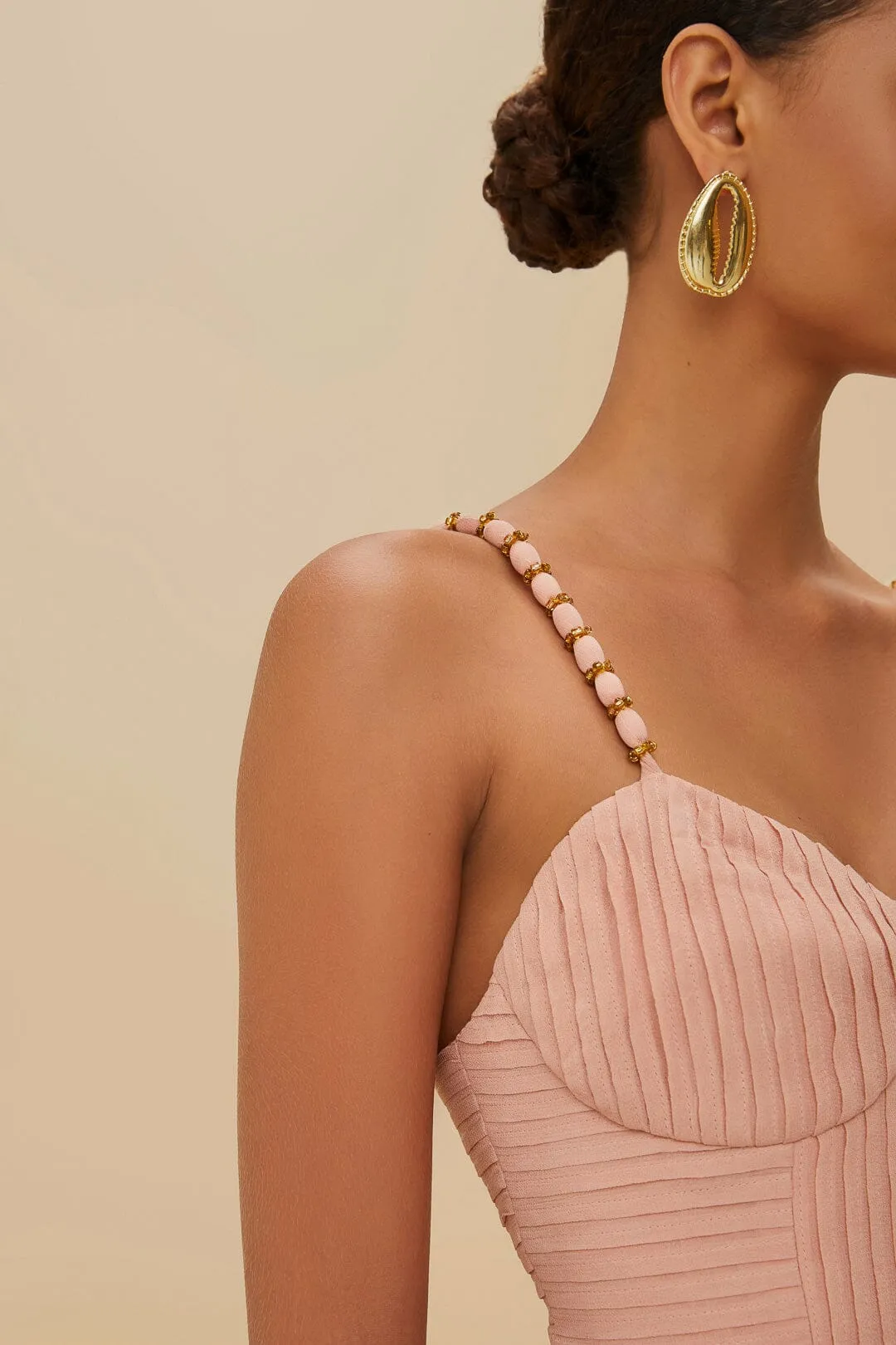 Pink Blush Corset Top sold by FARM Rio product image thumbnail 3