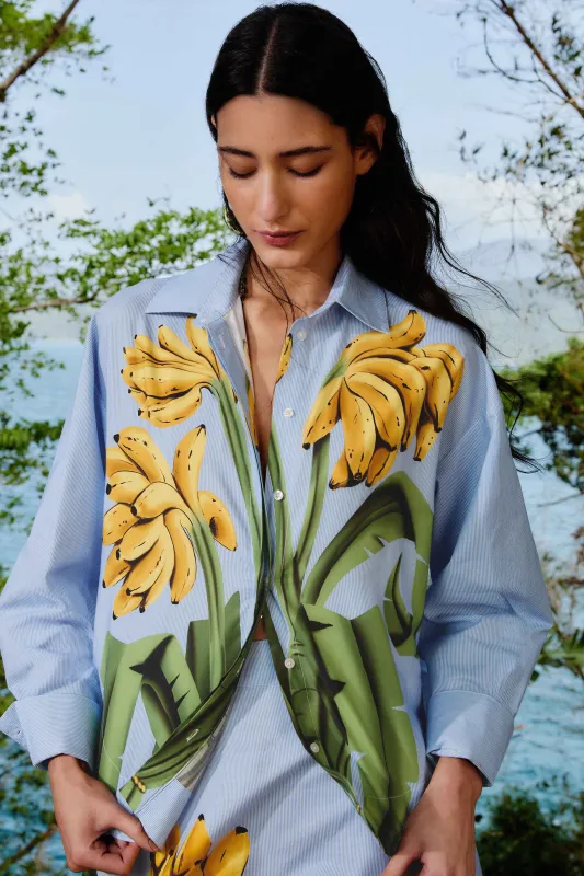Blue Banana Cocina Striped Shirt sold by FARM Rio