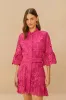 Pink Palm Tree Mini Dress sold by FARM Rio