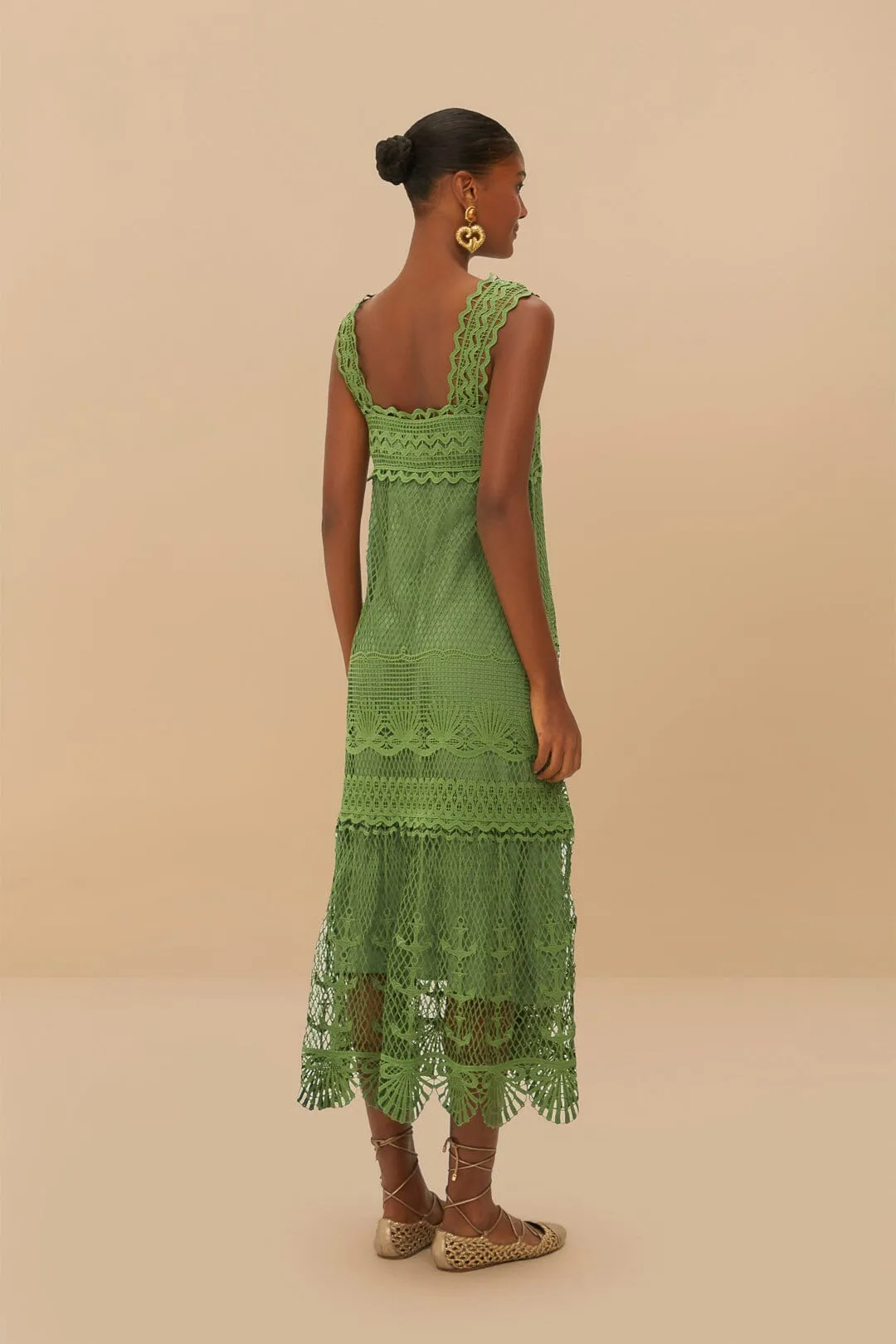 chinese dress ladies Kelly Green V-Neck Maxi Dress with Dolman Sleeves