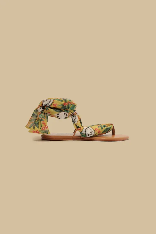 Biriba Scarf Strap Sandal sold by FARM Rio