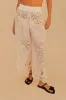 WHITE COCONUT RICHILIEU PANTS sold by FARM Rio