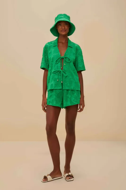 Green River Nature Towel Shorts sold by FARM Rio