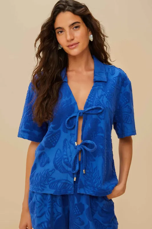 Blue River Nature Towel Shirt sold by FARM Rio