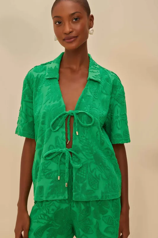 Green River Nature Towel Shirt sold by FARM Rio