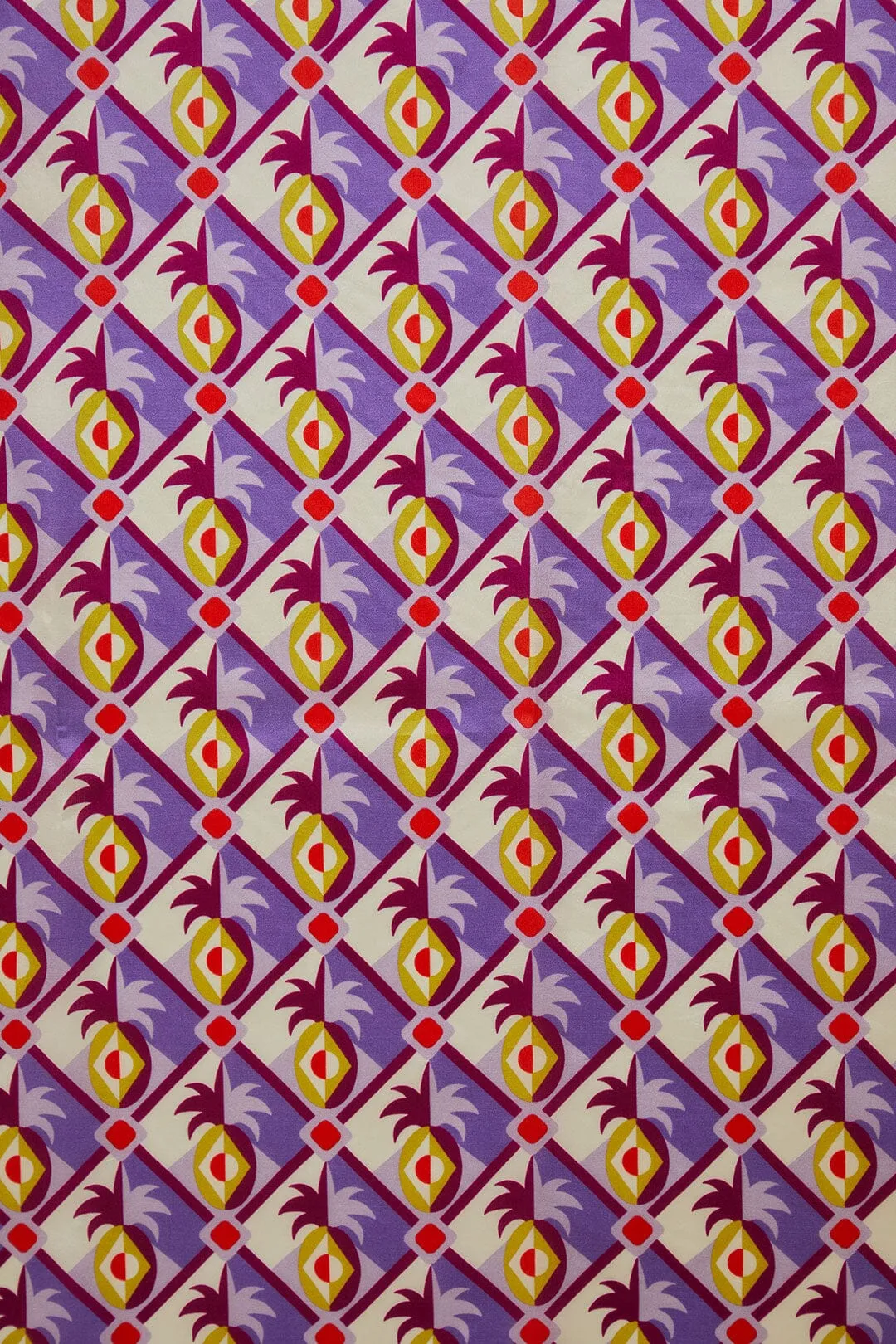 Multicolor Graphic Pineapple Scarf sold by FARM Rio product image thumbnail 4