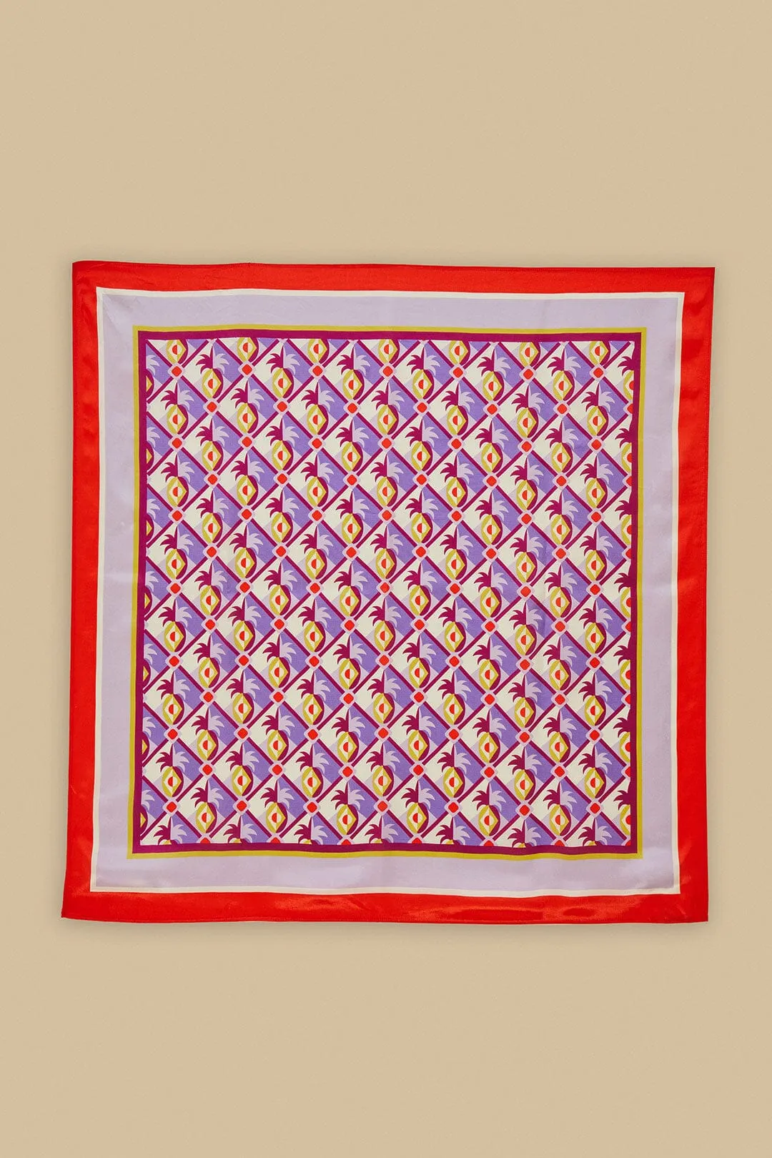 Multicolor Graphic Pineapple Scarf sold by FARM Rio