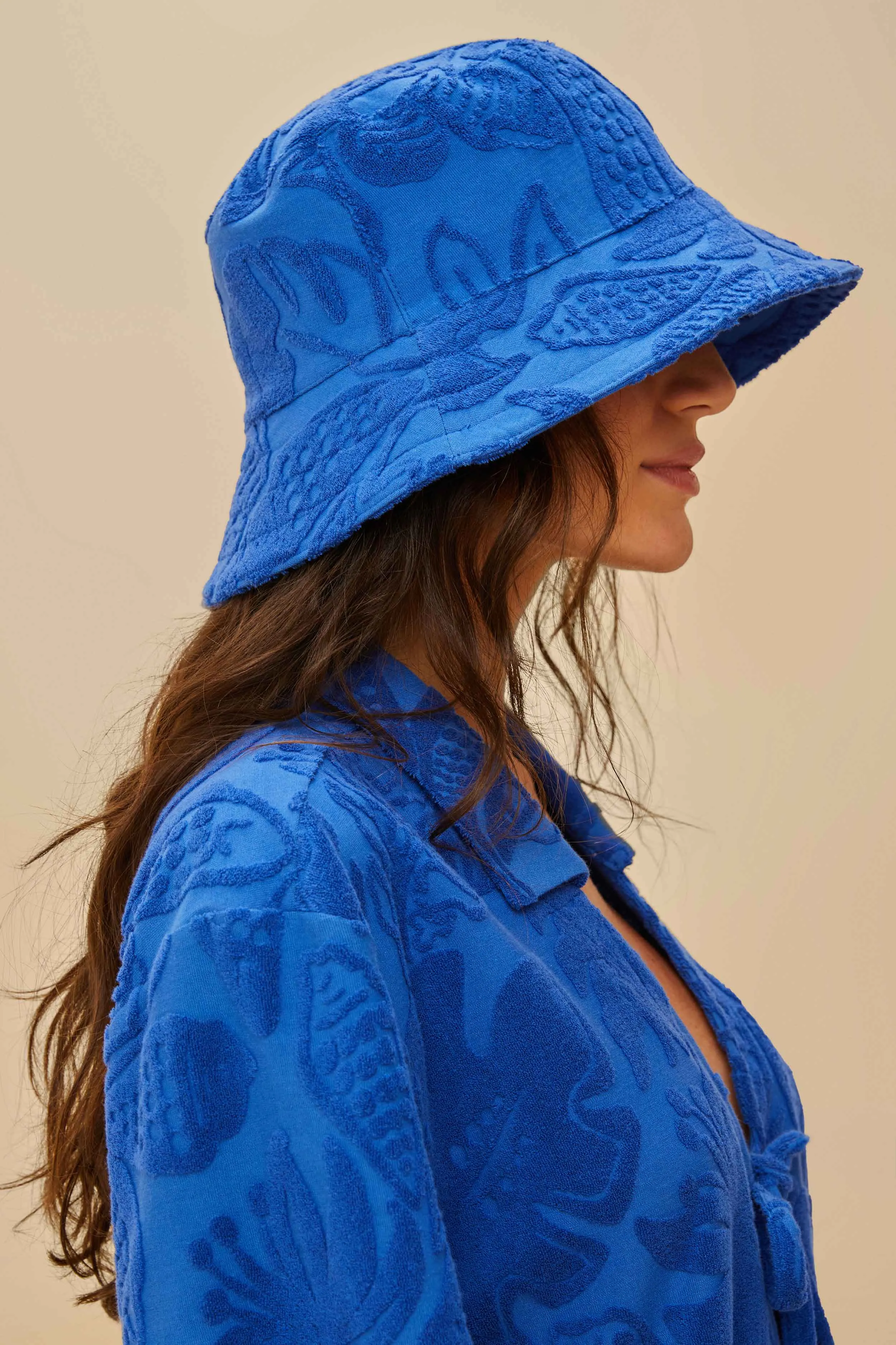 Blue River Nature Towel Hat sold by FARM Rio product image thumbnail 3