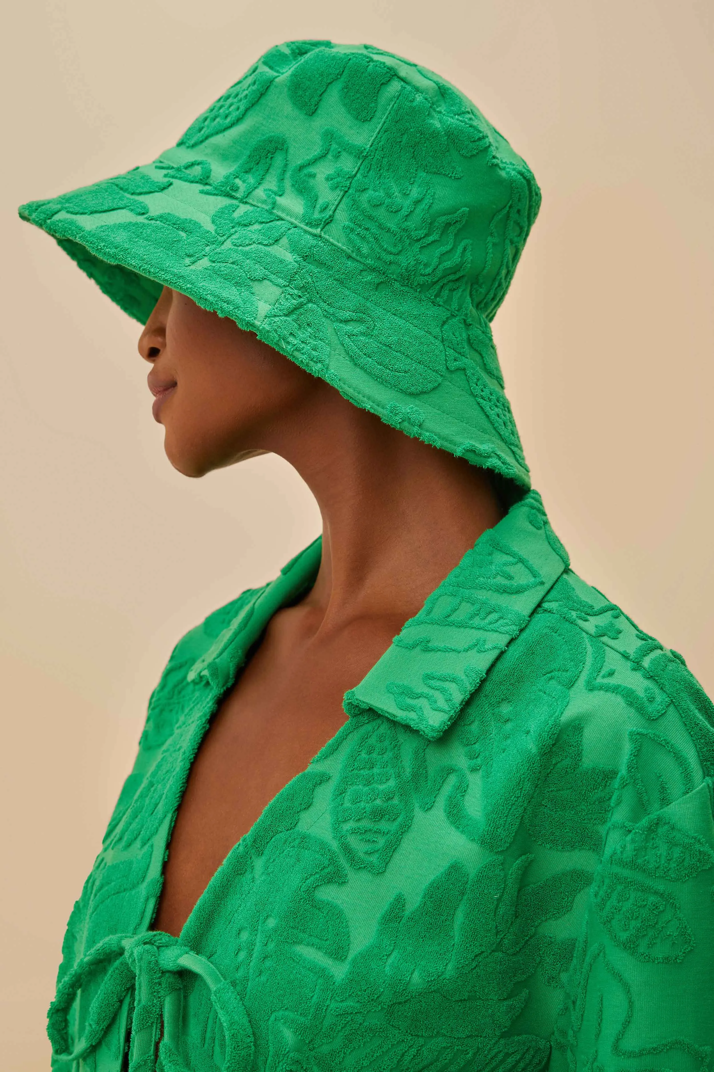 Green River Nature Towel Hat sold by FARM Rio product image thumbnail 2