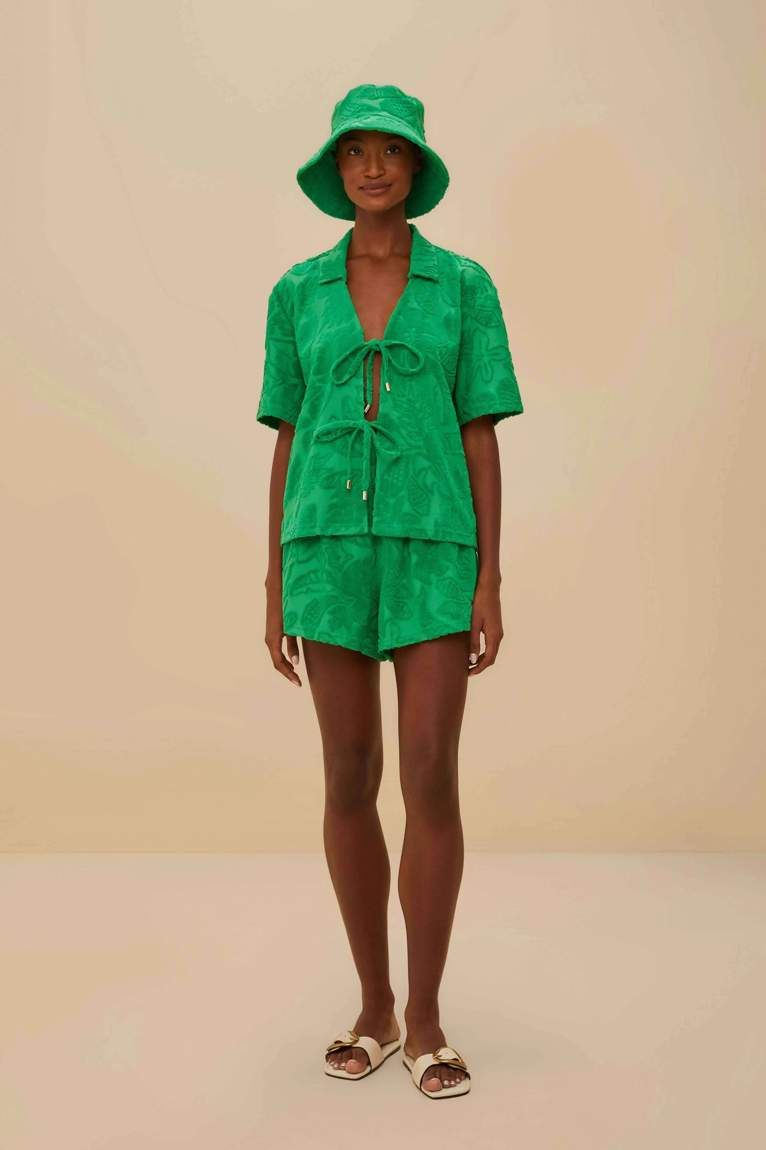 Green River Nature Towel Hat sold by FARM Rio product image thumbnail 3