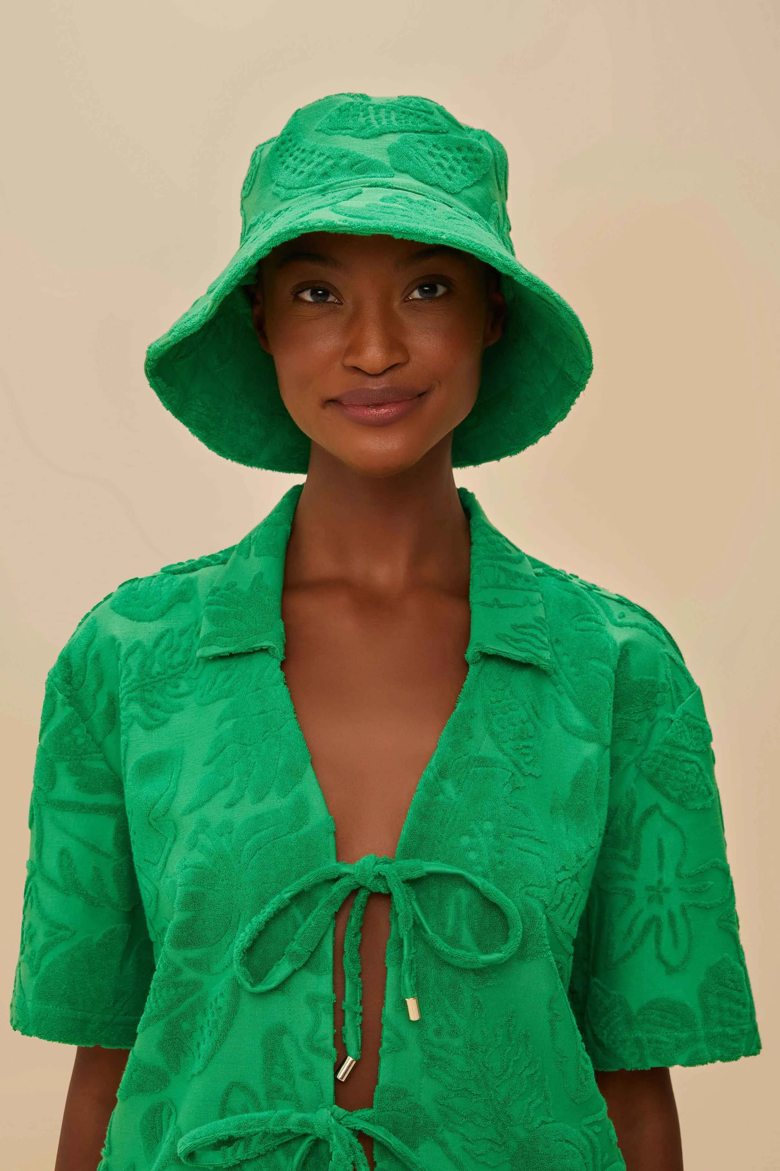 Green River Nature Towel Hat sold by FARM Rio