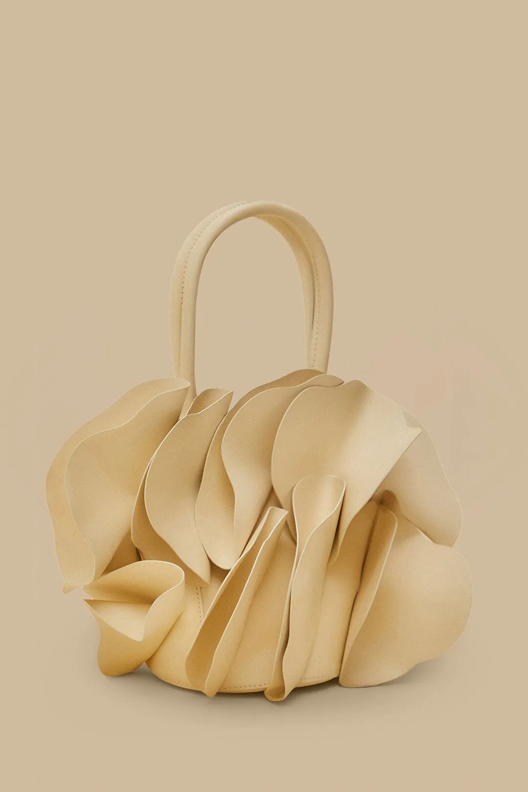 Ivory Leather Flower Bag sold by FARM Rio product image thumbnail 3