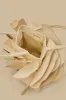 Ivory Leather Flower Bag sold by FARM Rio