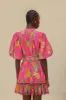 Pink Delicate Fruit Garden Mini Dress sold by FARM Rio