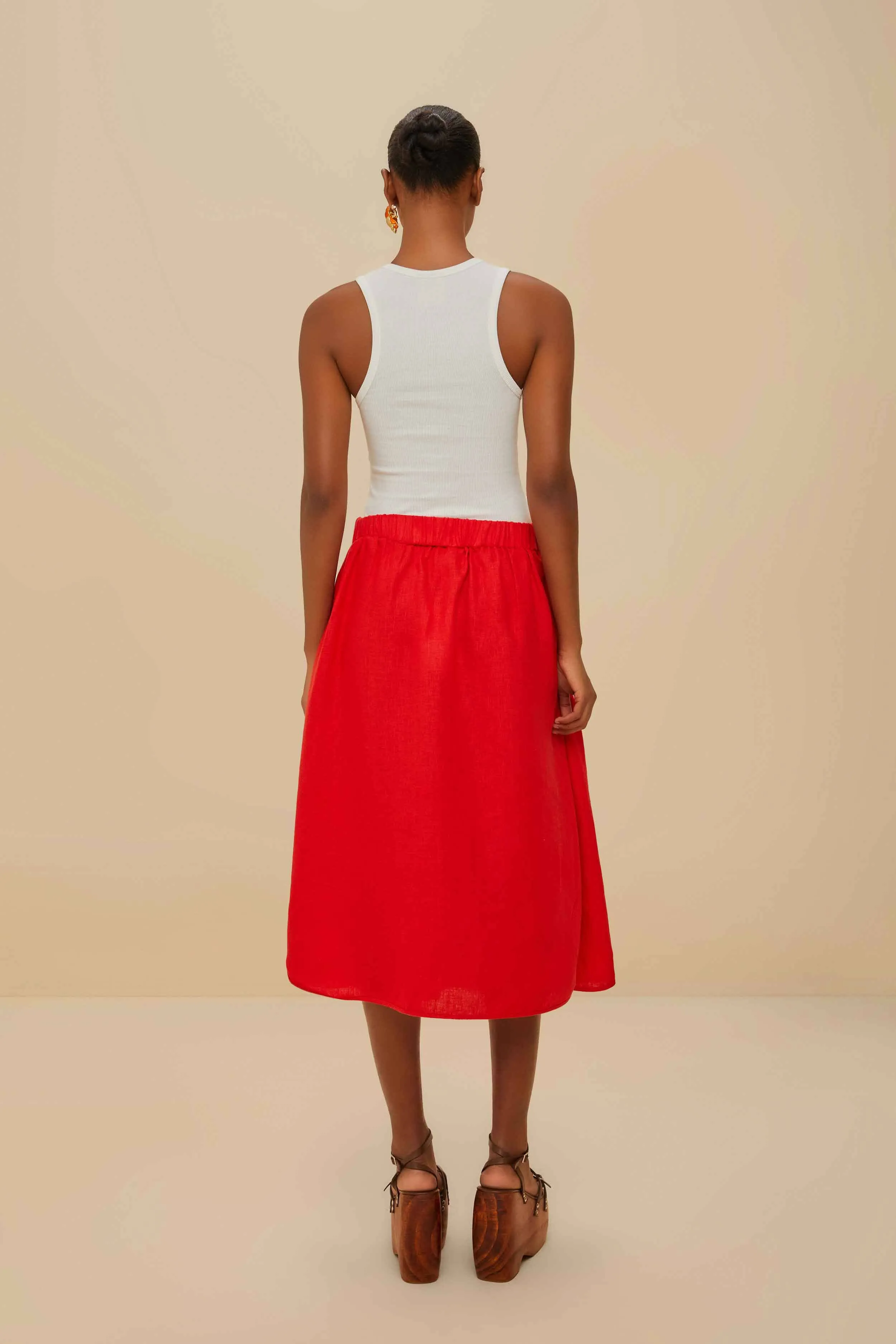 Off-White Farmrio Macaw Tank Top sold by FARM Rio product image thumbnail 4