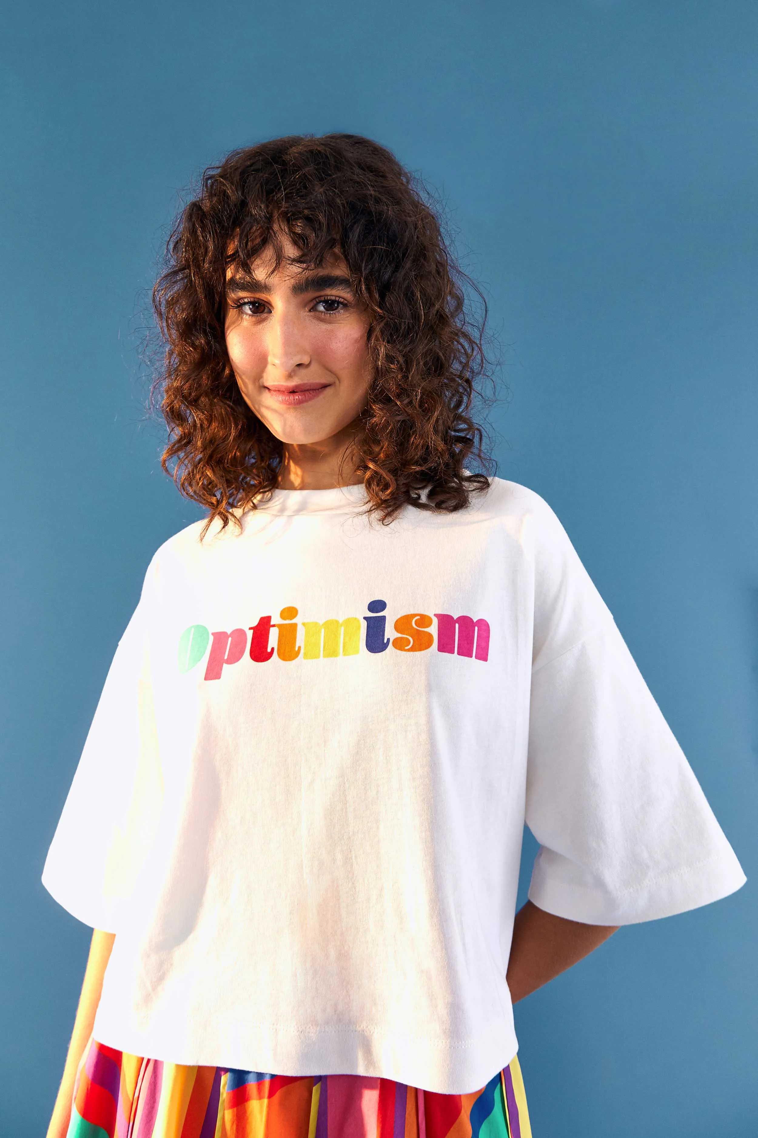 Optimism Organic Cotton T Shirt sold by FARM Rio