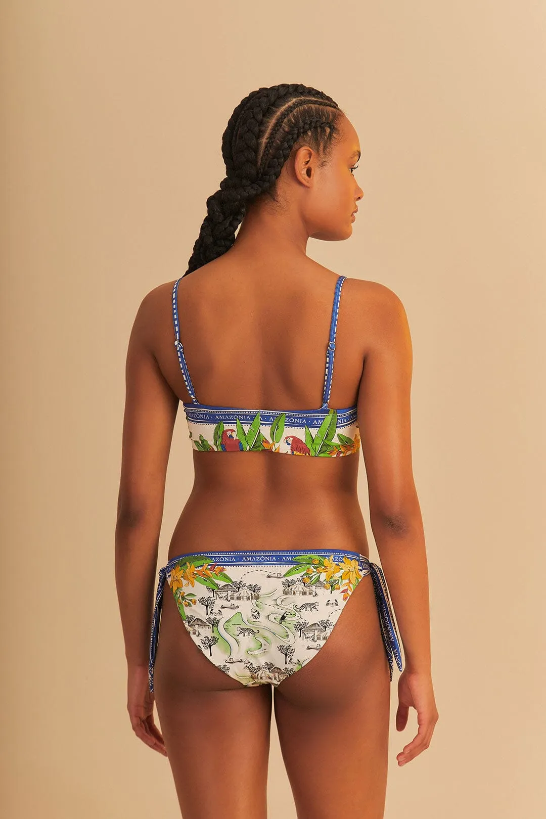 Tropical Destination Triangle Top sold by FARM Rio product image thumbnail 2