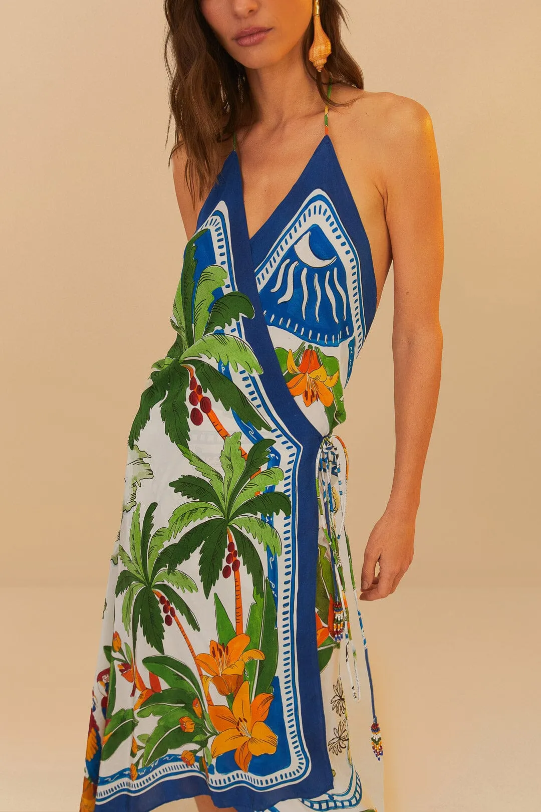 Tropical Destination Dress sold by FARM Rio product image thumbnail 2
