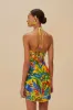 Bright Nature Yellow Mini Dress Sleeveless sold by FARM Rio