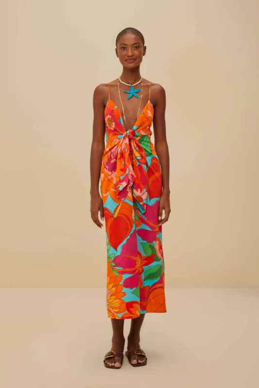 Spring Affair Midi Dress sold by FARM Rio
