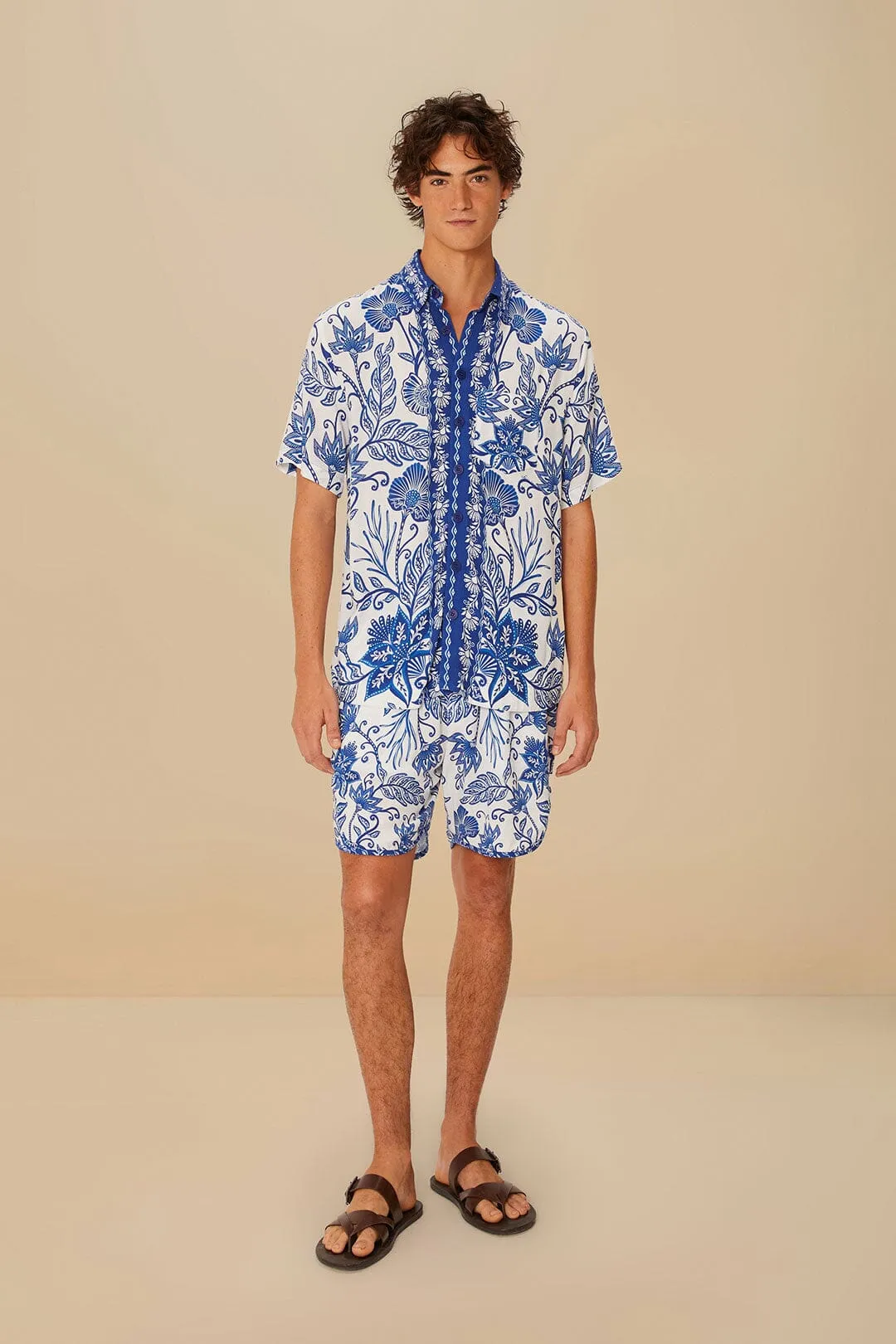 Multicolor Summer Picnic LENZING™ Shorts sold by FARM Rio