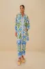 Off-White Tropicance LENZING™ ECOVERO™ Euroflax™ Pants sold by FARM Rio