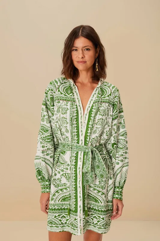 Green River Ride LENZING™ ECOVERO™ Euroflax™ Mini Dress sold by FARM Rio