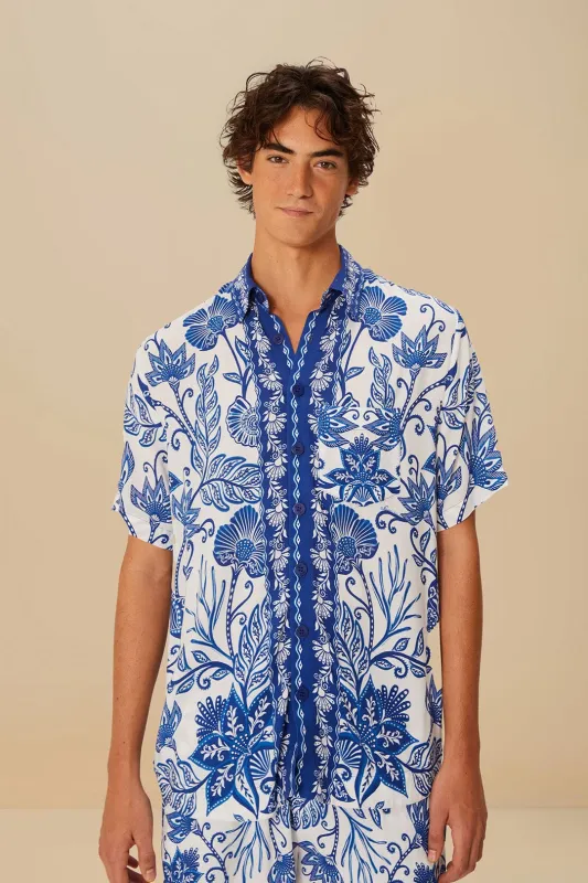 Multicolor Summer Picnic LENZING™ Shirt sold by FARM Rio