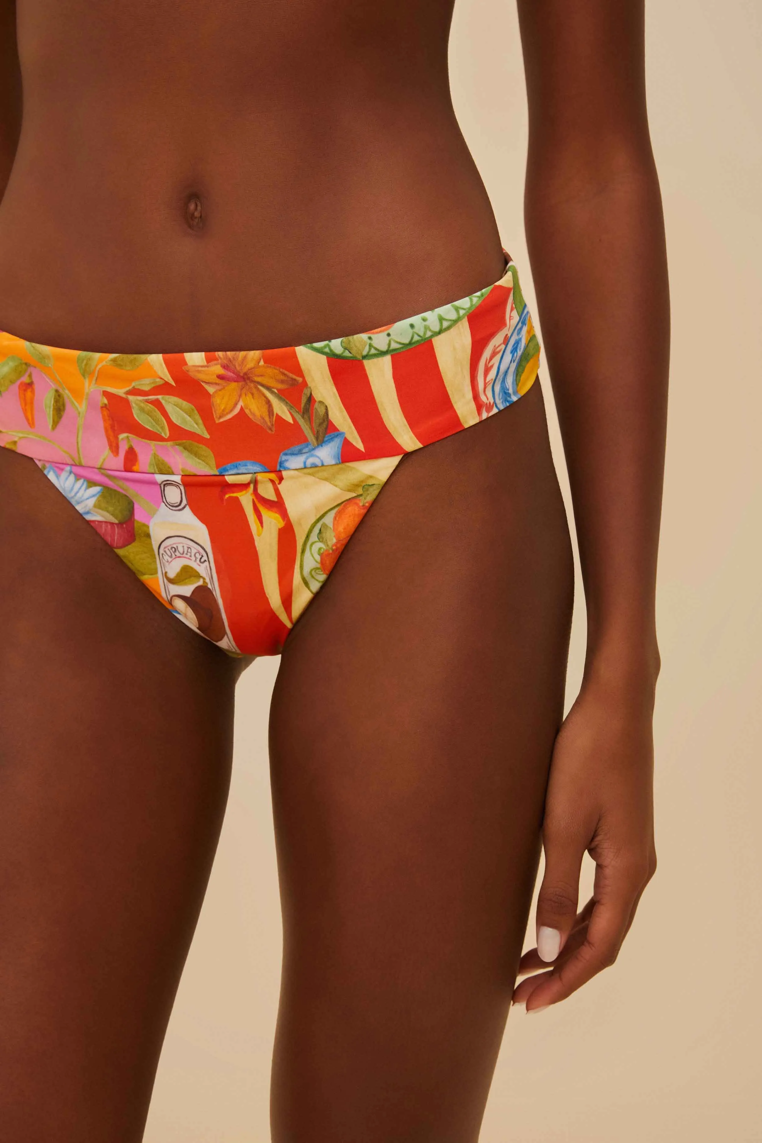 Multicolor Summer Picnic Bikini Bottom sold by FARM Rio product image thumbnail 2